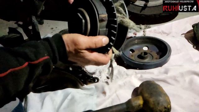 SUZUKI BURGMAN 400 OTOBANDA KAYIŞ KOPARMIŞ YOLYARDİMA GİTTİK