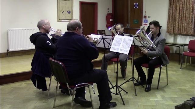 Quartet for Brass by Peter Kneale. BBL(NI) 2014. 1st Old Boys Quartet. смотреть онлайн