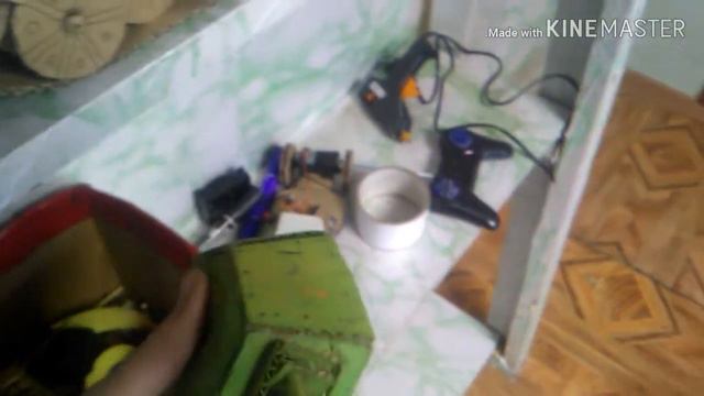 Моя мастерская где я делаю танки и прочие из картона смотреть онлайн