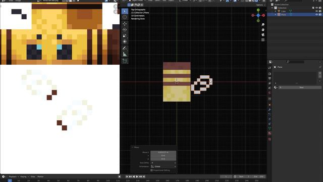 Minecraft Blender Bee Animation Tutorial смотреть онлайн