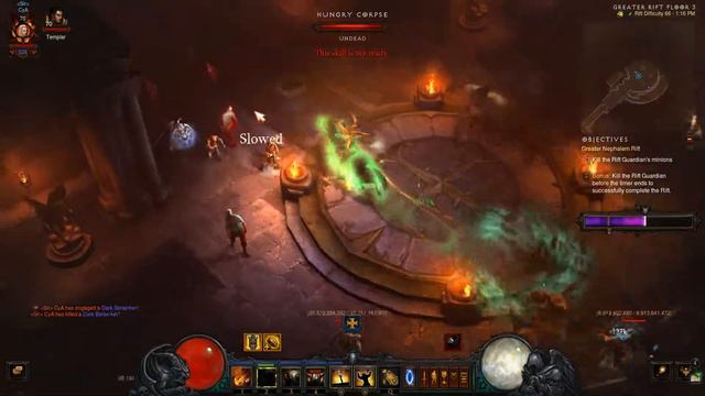 Diablo 3 - Crusader LoN - Greater Rift 66 смотреть онлайн