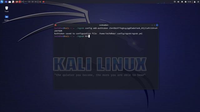 How to Install Ngrok on Kali Linux | Tutorial Kali Linux 2023.3 смотреть онлайн