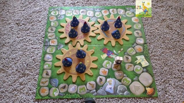 Настольная игра "Маленькие волшебники" HABA 5337. Обзор игры для тренировки памяти. смотреть онлайн