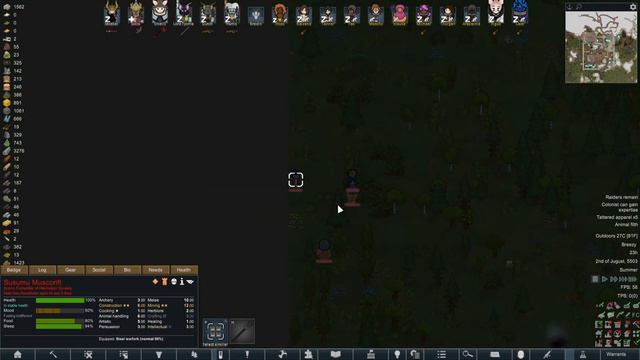 Rimworlds Most OP Colonist?! - Rimworld Sanguophage Survival EP19 - Rimworld Biotech DLC смотреть онлайн