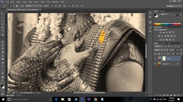Photoshop Tutorials in Telugu : How to Change Image Look Like Gold AD | Gold Highlight Tutorial смотреть онлайн