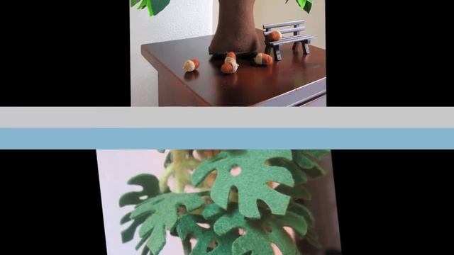 Детские игрушки из фетра Дерево из фетра смотреть онлайн
