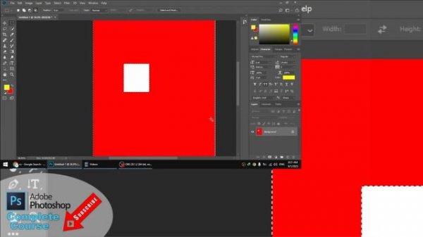 Basic Selections in Adobe Photoshop CC: A Comprehensive Course on Manual Editing class 2