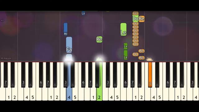 Lucid Dreams - Juice WRLD (piano acoustic) synthesia tutorial by Piano Sheet смотреть онлайн