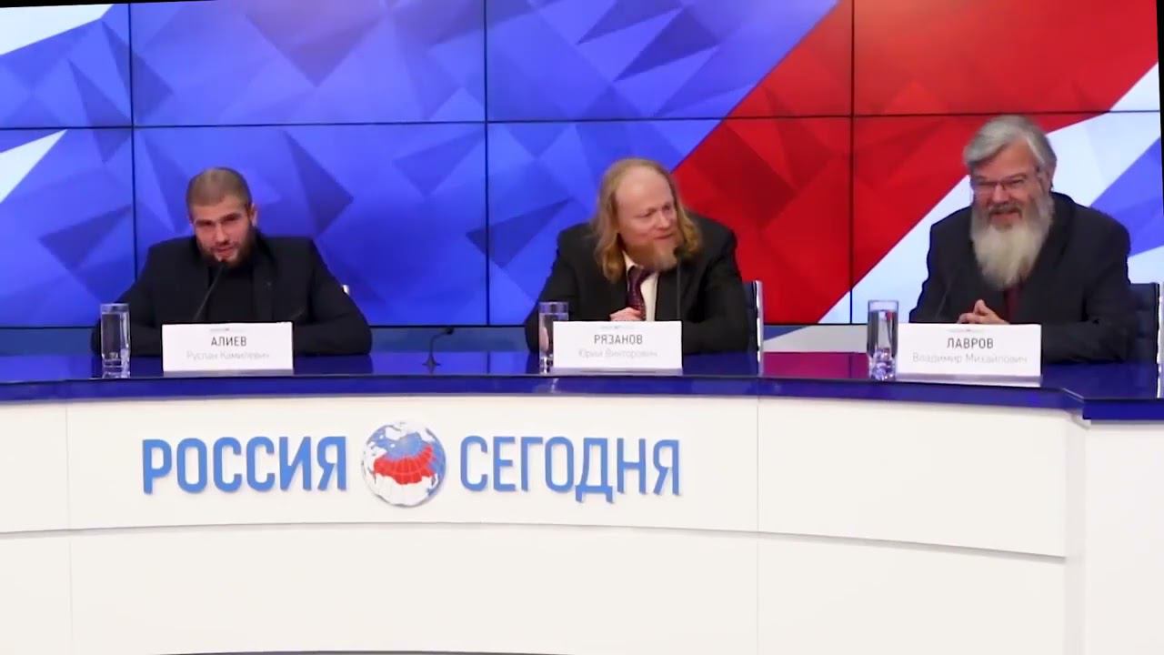 Сергий Алиев - Очень достойная пресс-конференция в РИА смотреть онлайн