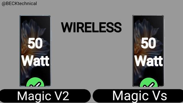 Honor Magic V2  VS  Honor Magic Vs, Full Comparison #BECKtechnical