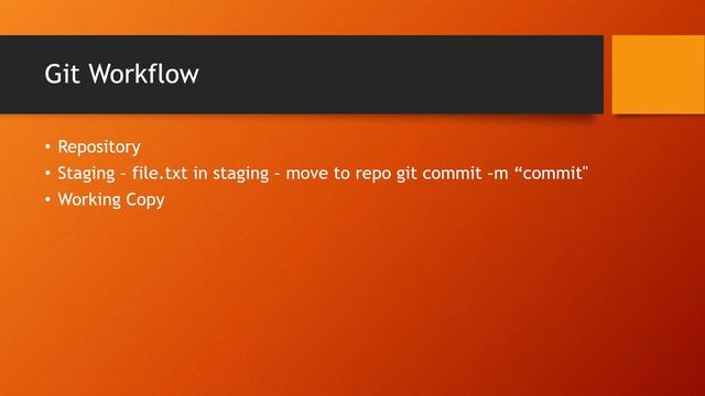 GIT - Workflow смотреть онлайн