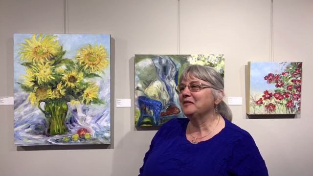 Katherine's Sunflowers - Friday Art Stop with the Terrill Welch Gallery смотреть онлайн