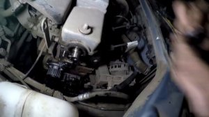 Замена помпы и ГРМ DATSUN с кондиционером