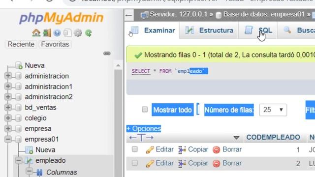 Resolución Tarea # 4 Base de Datos Parte 02 смотреть онлайн