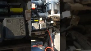 Toyota Carina e не заводится и реле и датчик вкл вентилятора...