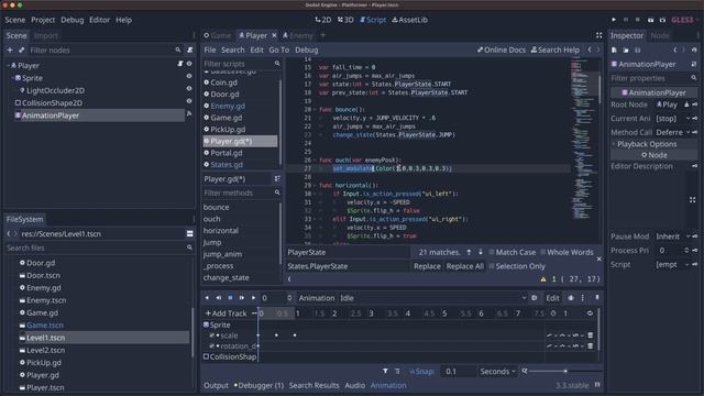 Godot Platformer Tutorial Episode 14 смотреть онлайн