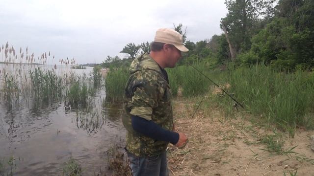 Рыбалка с Берега на Рассвете ловля на Донки Закидушки на Реке Голавль смотреть онлайн