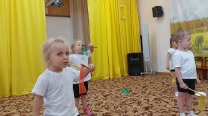 Открытое занятие по физкультуре в младшей группе