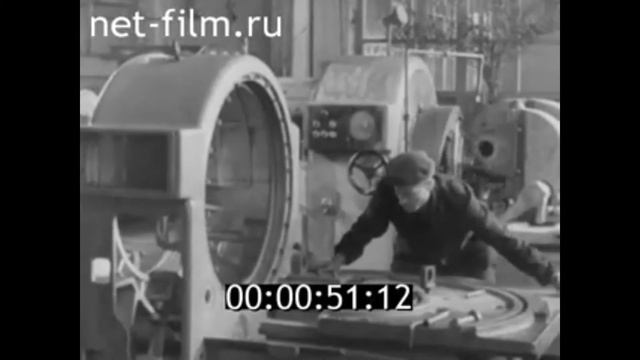 1965г. Саратов. завод зуборезных станков смотреть онлайн