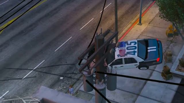 GTA 5 PC LAPD Crown Vic Makes The Grade смотреть онлайн