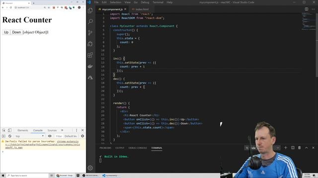How to create a web component in React смотреть онлайн