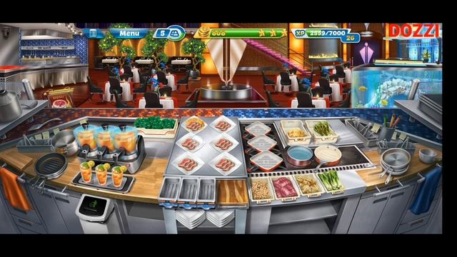 COOKING FEVER GOURMET RESTAURANT LEVEL 11-15 | CRAZY COOKING CHEF GAMEPLAY смотреть онлайн