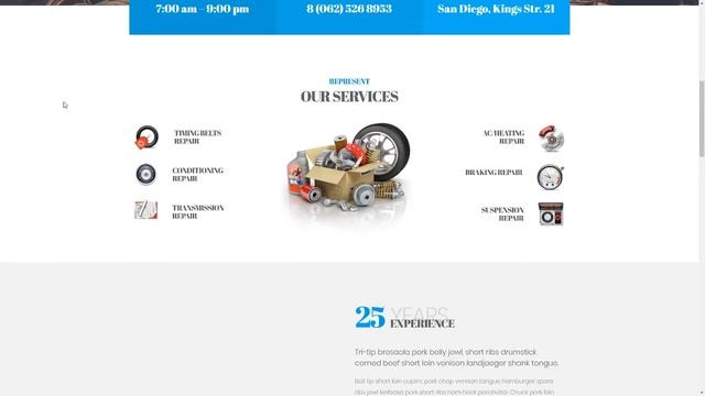 AutoCare - Auto Service WordPress Theme смотреть онлайн