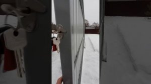 Замок Apecs на откатные ворота.