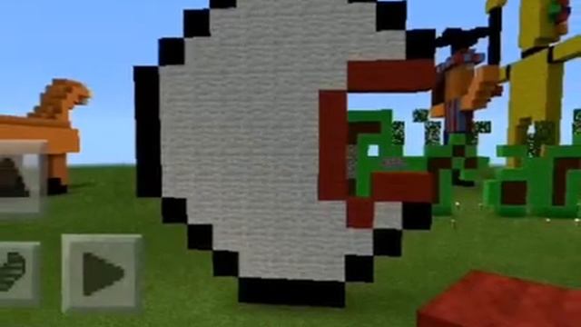 Как построит 2 вида глаза Ктулху из terraria. смотреть онлайн