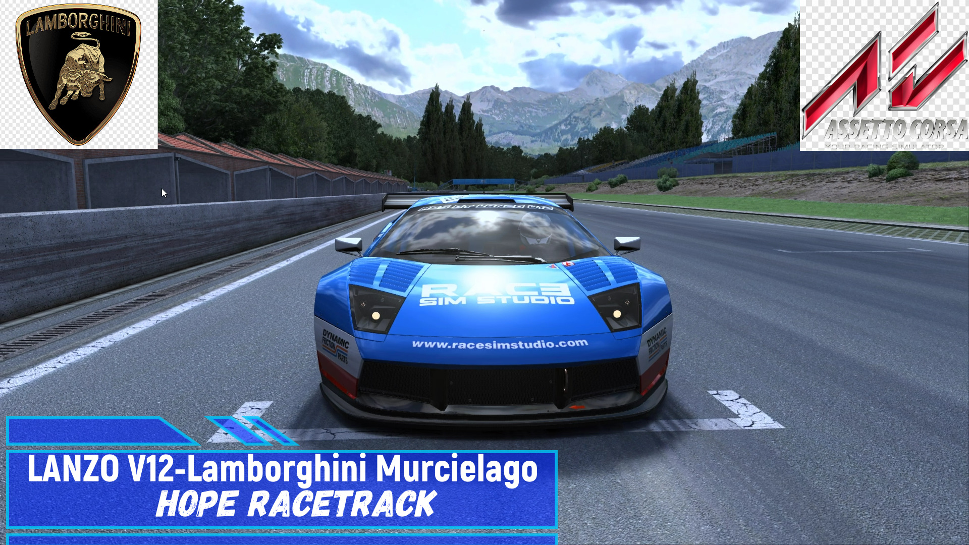 GT Lanzo V12 (Lamborghini Murciélago) - Hope Race Track | Assetto Corsa.mp4 смотреть онлайн