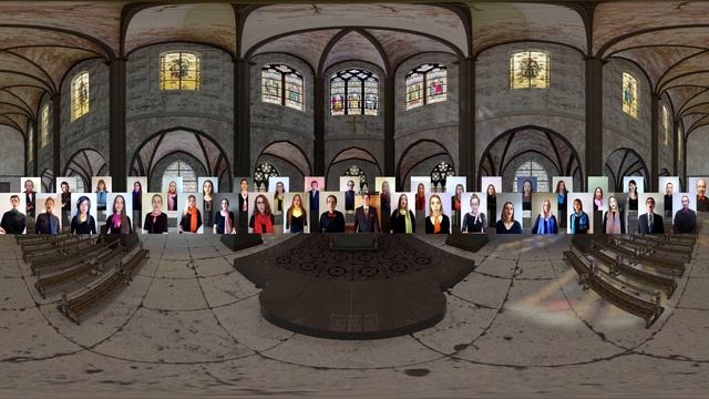 Sicut Cervus - Wirtualna Katedra #ZostańWDomu #ŚpiewajWDomu [4k 360°] смотреть онлайн