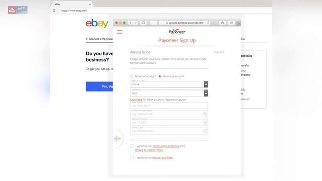 Payoneer-Liberland. Регистрация аккаунта для управления выплатами на eBay смотреть онлайн