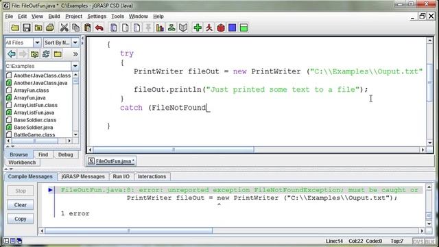 061 - File Output смотреть онлайн