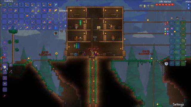 Hardcore Terraria With Friends Ep. 4 - Building An Arena смотреть онлайн