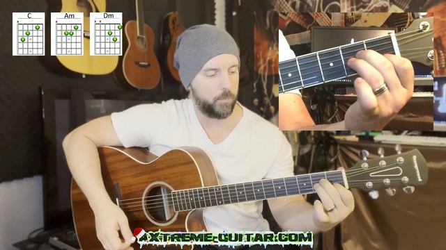Xmas Guitar Tutorial - Last Christmas, George Michael смотреть онлайн