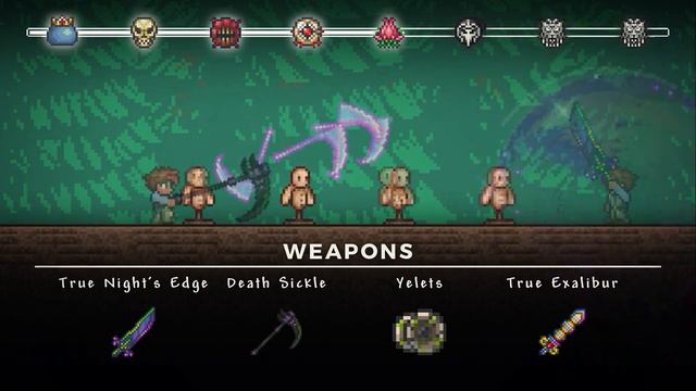 Melee Loadouts Guide for Terraria (1.4.4.9) смотреть онлайн