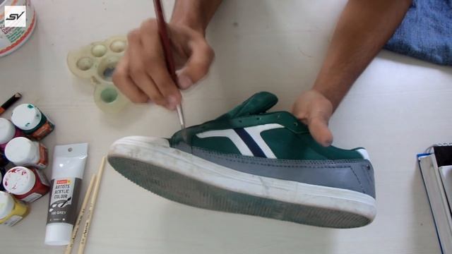 Custom United Colors Of Benetton Shoes!: Shree Vyas