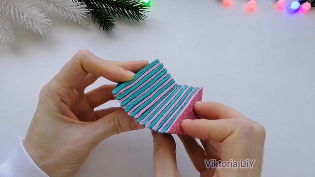 Новогодние Игрушки своими руками / Как сделать / из Фоамирана / Новый Год 2023 смотреть онлайн