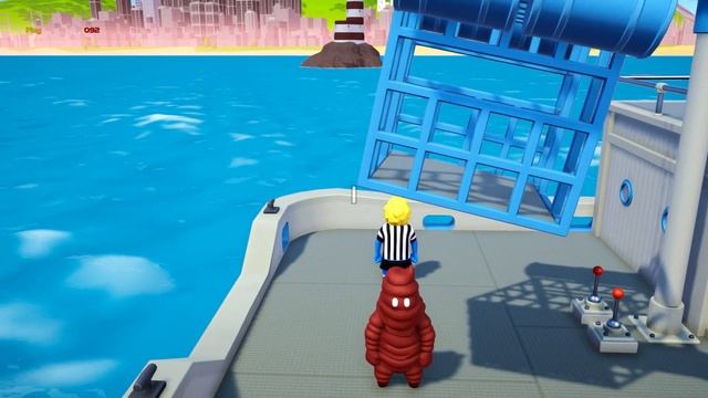 Shark Snatcher - GANG BEASTS [LittleBigPlanet 3] PS5 Gameplay смотреть онлайн