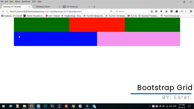 Bootstrap 3 Grid System Tutorial For Beginners смотреть онлайн