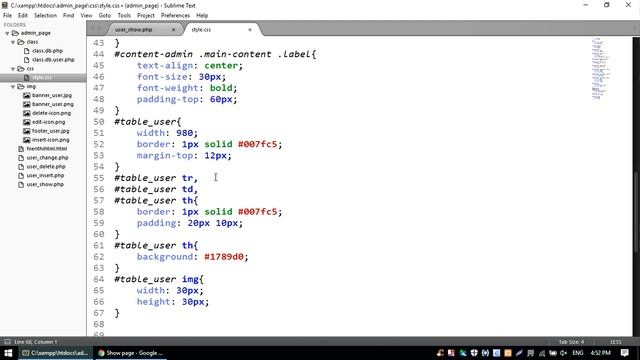 Create Admin Page To Manage User Use PHP Part 12 смотреть онлайн