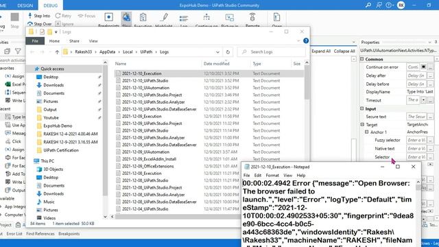 UiPath Debugging Steps | UiPath Certfication Preparation Series смотреть онлайн