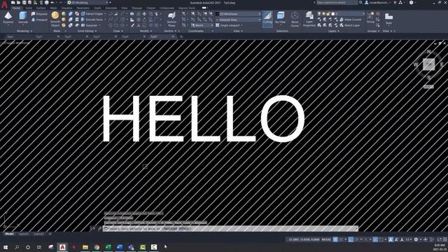 Mask your text within a hatch | TEXTMASK | AutoCAD Tips in 60 Seconds смотреть онлайн