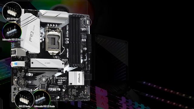 Материнская плата AsRock H470M Pro4 смотреть онлайн