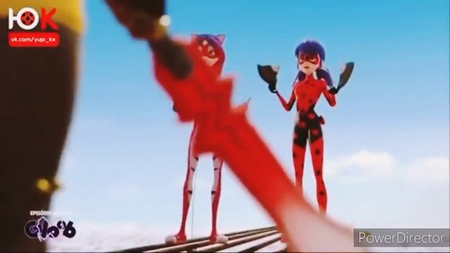 Клип леди баг и супер кот морской бой