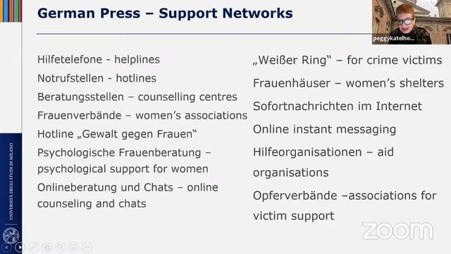 "GENDER VIOLENCE DURING THE PANDMIC IN THE BRITISH, ITALIAN, GERMAN AND UKRAINIAN PRESS смотреть онлайн