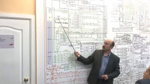 Схема цепей 1 - й позиции тепловоза ТЭМ 2