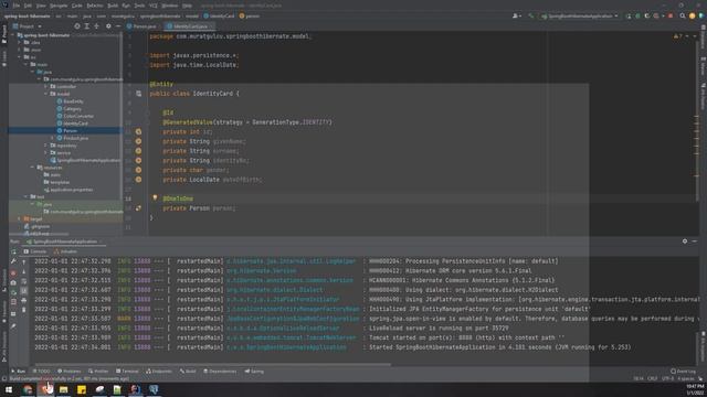 JPA / Hibernate Eğitim Serisi - @OneToOne - 1 Tabloların Oluşturulması смотреть онлайн