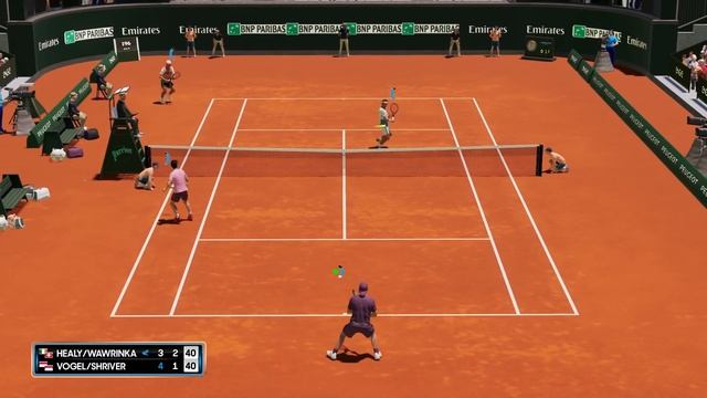 AO Tennis 2 Career Mode Episode 48 - DOUBLES WITH WAWRINKA | PS4 Pro Gameplay смотреть онлайн