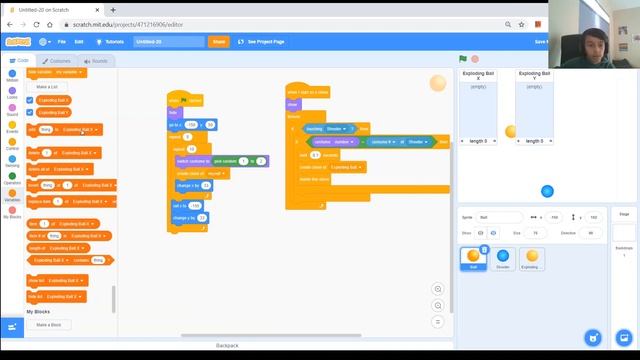 Game #23: How to Make the Bubble Shooter Game on Scratch || Color Shooter || Coding tutorial смотреть онлайн